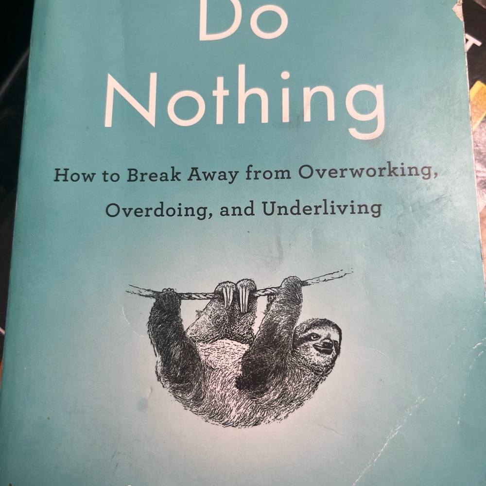Do Nothing Book by Celeste Headlee - Blue Cover